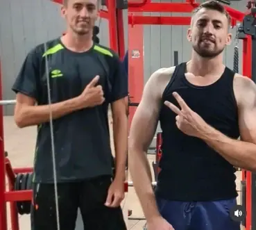Transformação de aluno: antes e depois