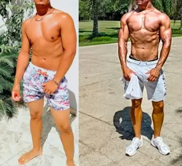 Transformação de aluno: antes e depois
